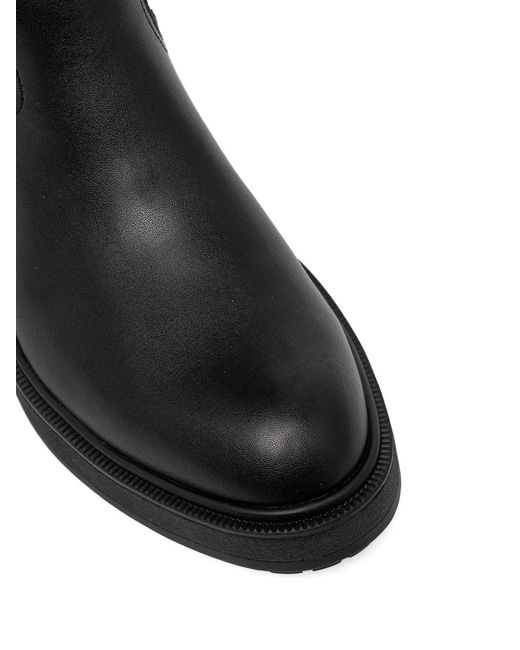 Liu Jo Black Strap Knee-High Boots