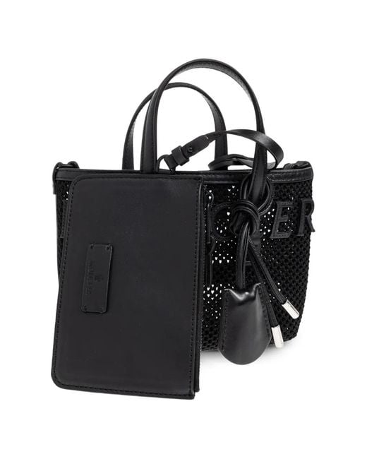 Moncler Black Very Mesh Tote Bag