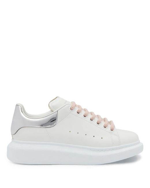 Alexander McQueen Oversize Sneakers in het White