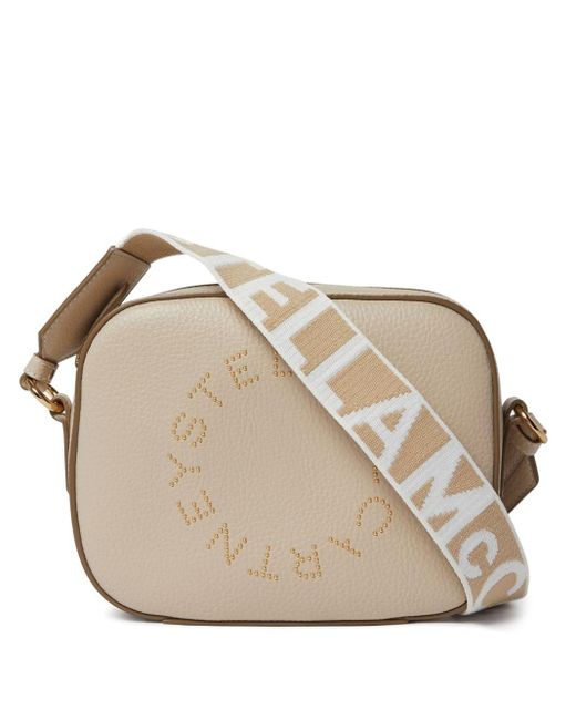 Stella McCartney Mini Stella Logo Camera Bag in Natural Lyst UK