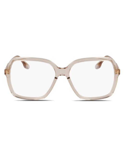 Lunettes De Vue À Monture Carrée Victoria Beckham en coloris Natural