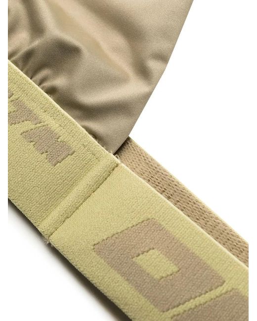 Off-White c/o Virgil Abloh Natural Logo-Band Bikini Set