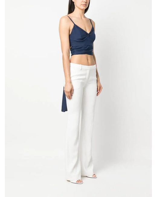 Alberta Ferretti Blue Top