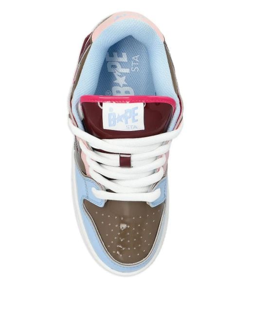 A Bathing Ape Bape Sk8 Sta スニーカー Pink