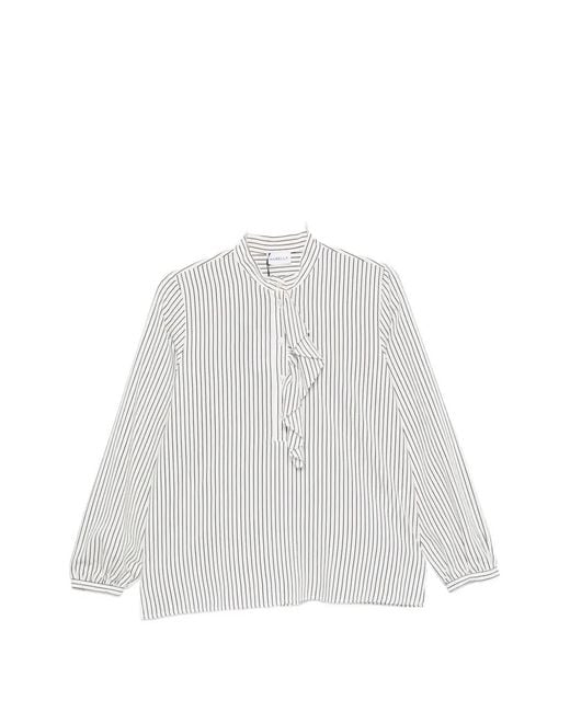 Marella White Mllkiwi Striped Shirt