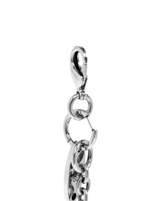 Balenciaga White Everyday Chain Earrings