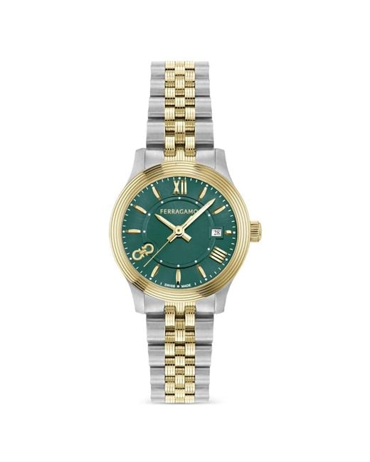 Ferragamo Blue Duo Mini 25Mm Watch