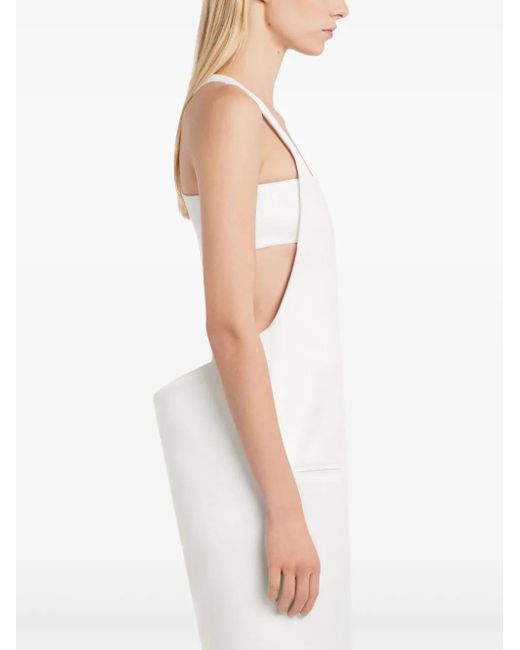 Courreges White Infinity Midi Dress