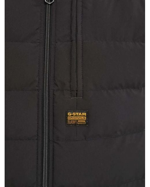 G-Star Foundation Liner Bodywarmer Met Rits in het White voor heren