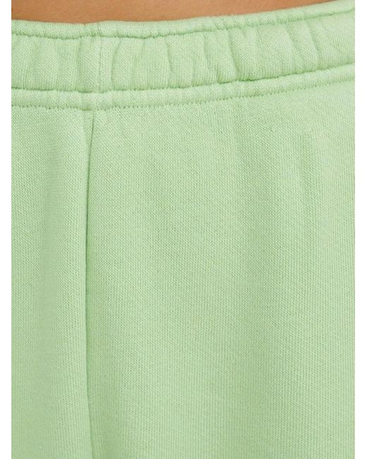 American Vintage Green Elastic-Cuffs Track Pants