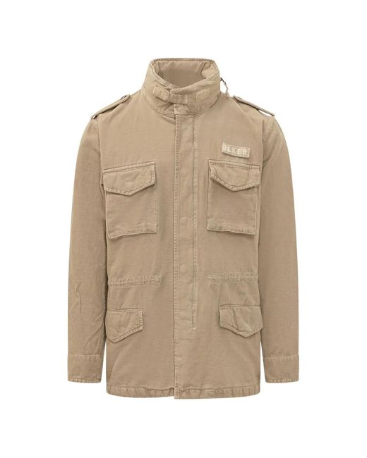 Bl'ker Natural Veste À Poches Multiples for men