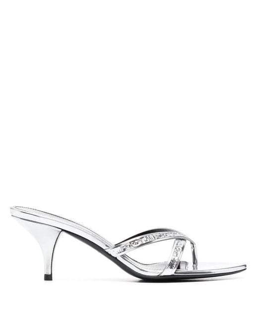 Tom Ford Metallic Leather Sandals