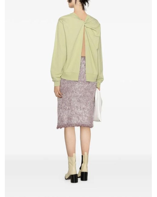J.W. Anderson Purple Side-slit Skirt