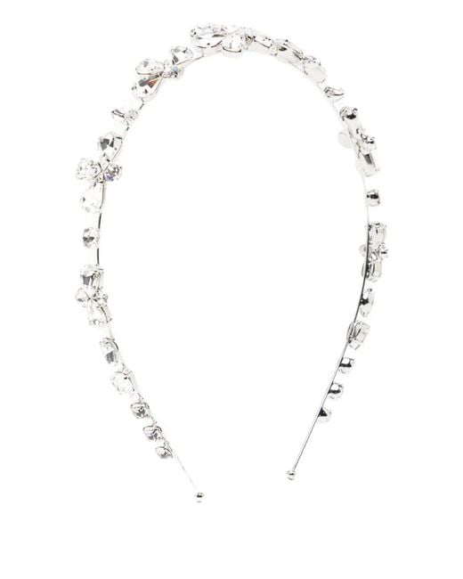 Jennifer Behr White Camille Headband