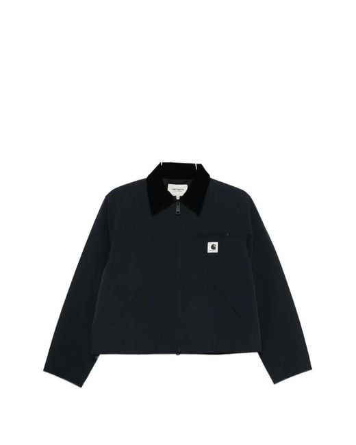 Carhartt レディース ブルー W' Newkirk Summer ジップジャケットの
