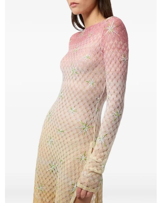 Missoni White Embroidered Beach Dress