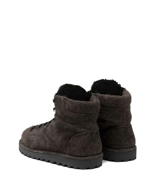 メンズ Marsèll Pallottola Lace-up Ankle Boots Black