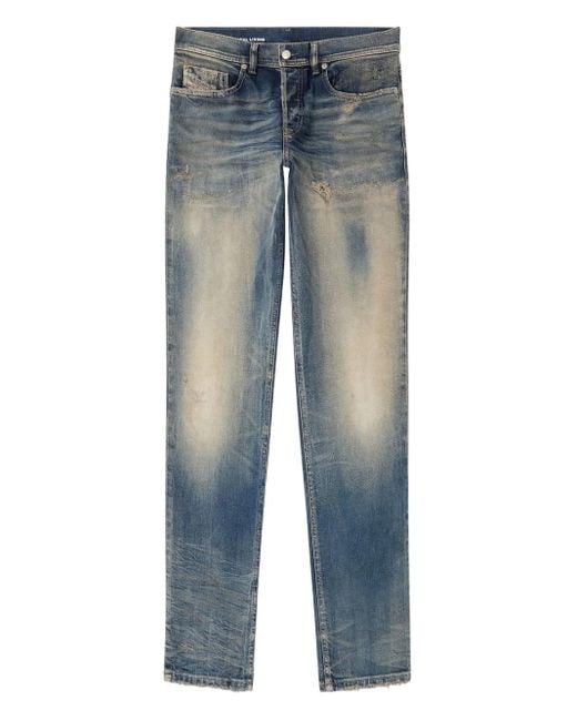 DIESEL Blue 2023 D-Finitive Regular Jeans for men