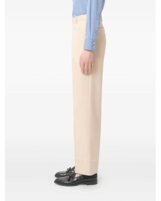 メンズ Valentino Garavani ギャバジン パンツ Natural