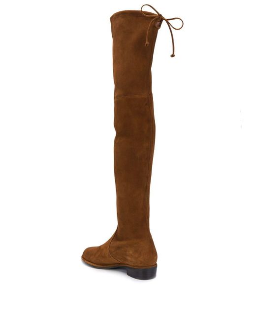 stuart weitzman lowland walnut suede
