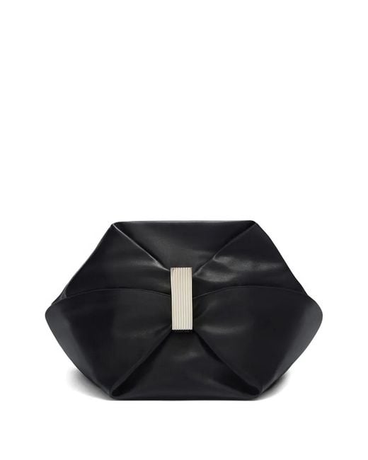 The Attico Black Grand Sac Porté Épaule La Scoop