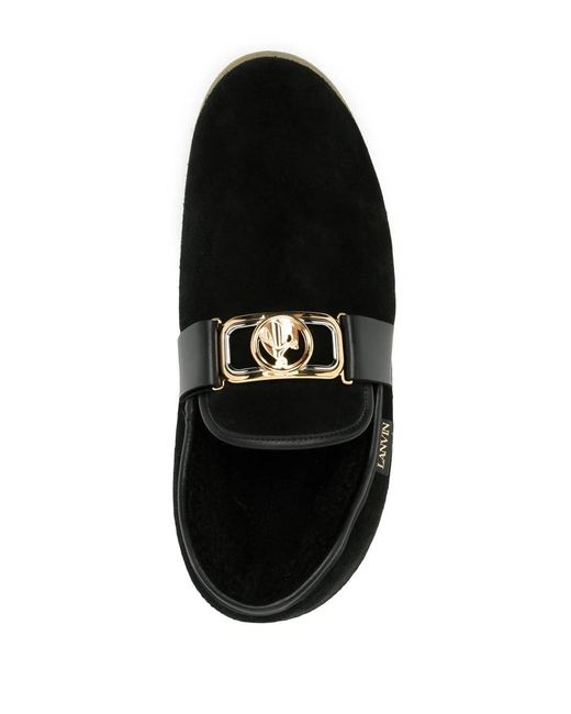 Lanvin Slipper in Black für Herren