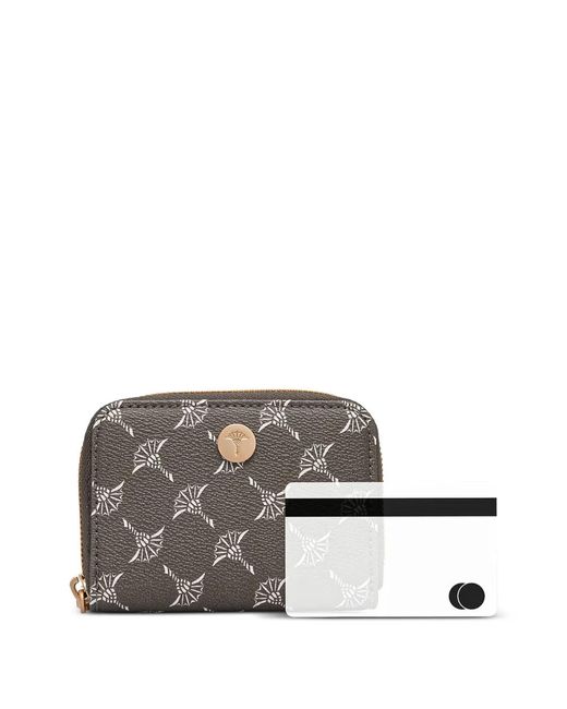 Joop! Gray Cortina Aena Patterned Zip Wallet