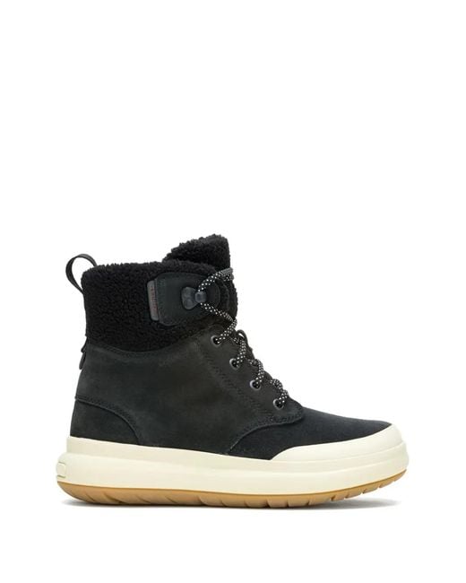 Merrell Black Marquette Lace-Up Ankle Boots