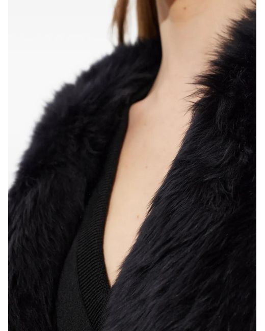 Chaleco De Borrego Balmain de color Black