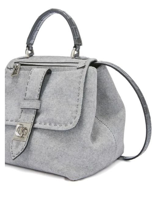 Sac À Main Liza À Anse Sur Le Dessus Ermanno Scervino en coloris Gray