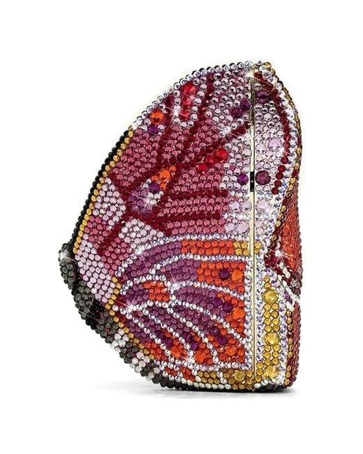 JW PEI Pink Pochette Butterfly
