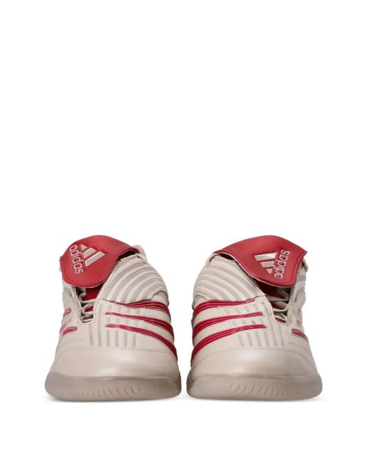 Adidas Pink Predator Sala Leather Sneakers