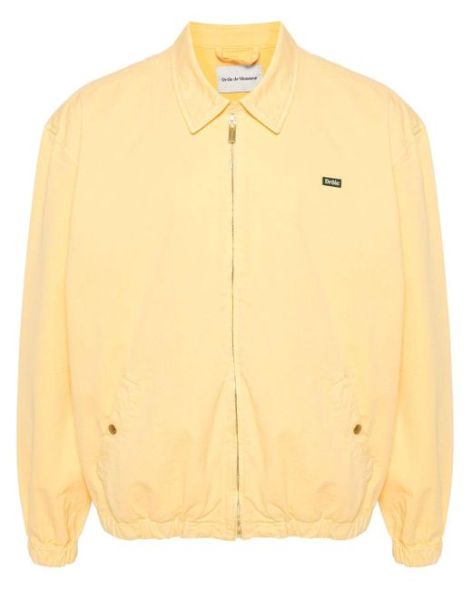 Drole de Monsieur Yellow Le Blouson Cotton Jacket for men