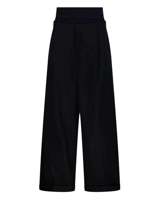 DARKPARK Blue Wendy Elastic-Waist Trousers
