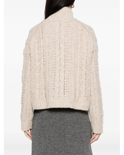 Marc O' Polo Natural Cable Knit Sweater
