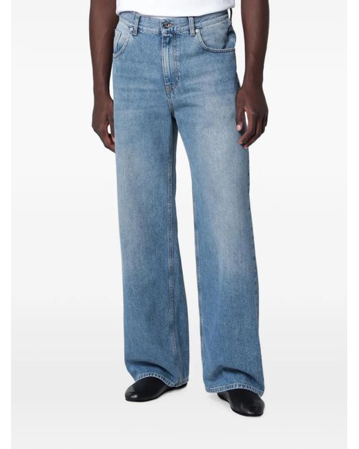 Séfr Blue Relaxed-Cut Jeans for men