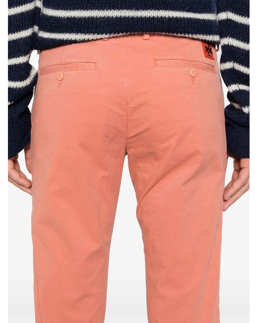 Jacob Cohen Red Pantalon Chino Bobby À Taille Basse for men