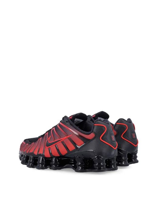 Nike Red Shiox Tl Sneakers