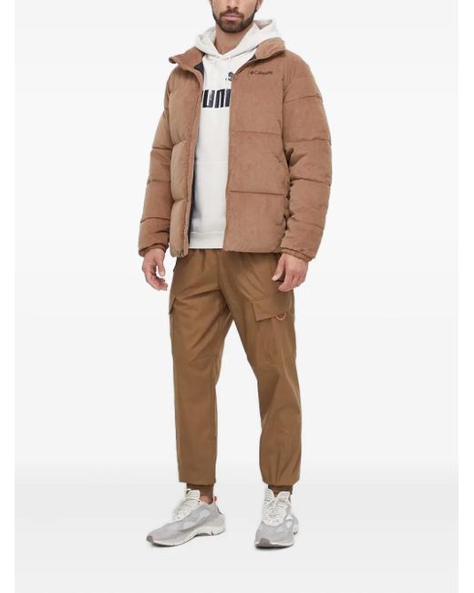 Columbia Brown Corduroy Quilted Jacket for men