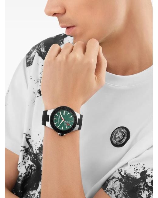 Philipp Plein Green Vortex 44Mm Watch for men