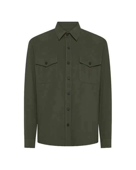 Cruna Green Osaka Chest-Pocket Jacket for men