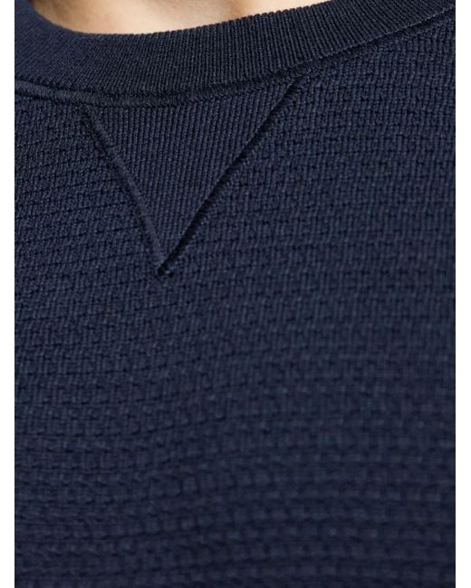 Maglione Girocollo di Theory in Blue da Uomo