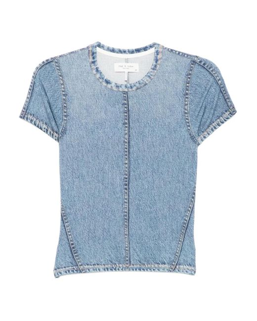 Rag & Bone Blue Miramar Baby T-Shirt