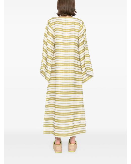 Bambah Yellow Moza Kleid