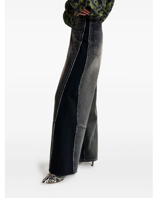 Essentiel Antwerp Gray Industrious2 Jeans Mit Einsätzen