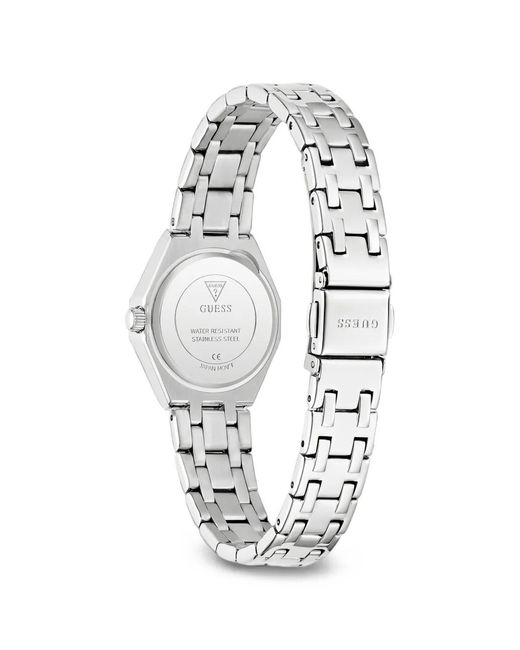 Guess Blue Tone Multi-Function Watch With Swarovski Recreated Crystals