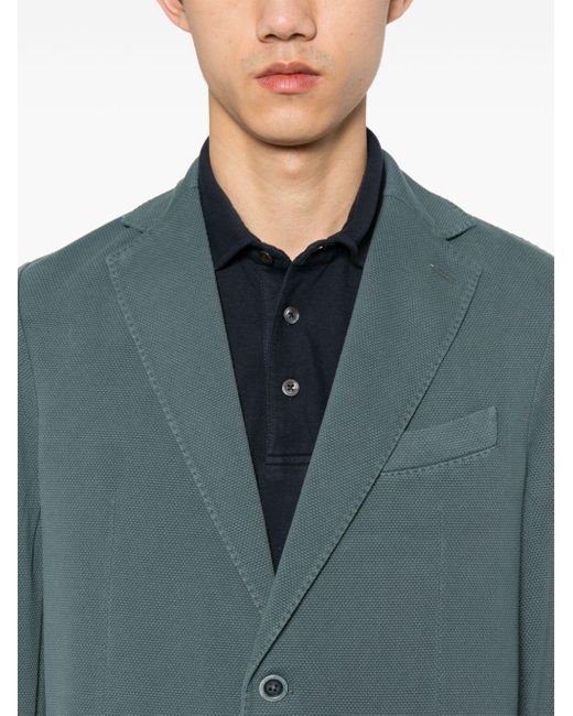 Circolo 1901 Green Oxford Weave Blazer for men