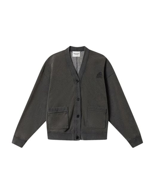 Isabel Marant Gray Stephy Embroidery Jacket