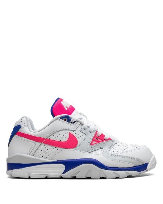Nike White Air Cross Trainer 3 Low "hyper Pink/racer Blue" Sneakers for men