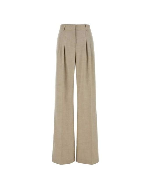 ANDAMANE Natural Nathalie Wide-Leg Trousers